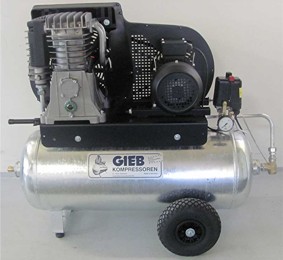 GIEB Kompressor 750/90 11bar mit verzinktem Kessel